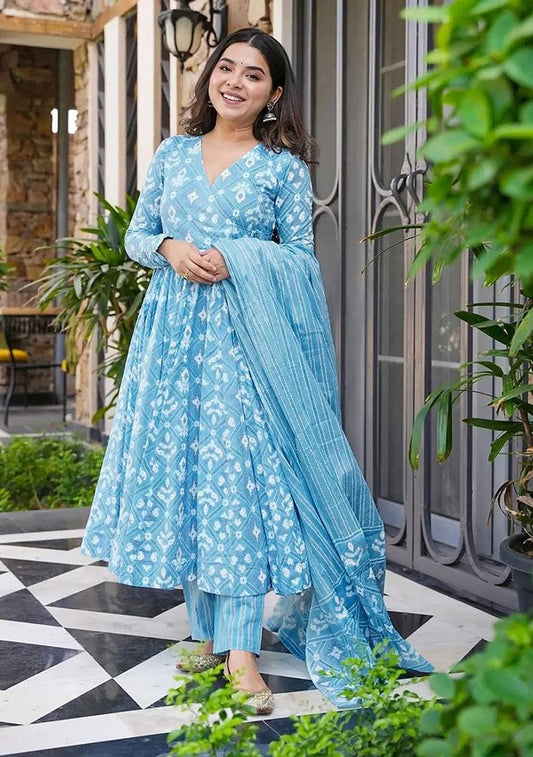 Anarkali Cotton Kurti (GFHBP)
