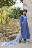 Linen Kurti With Embroidered Yoke (GFHBP)