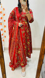 Anarkali kurta set with Angrakha style (GFHBP)