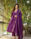 Rayon cotton chanderi kurti (ASC)