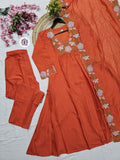 Rayon cotton chanderi kurti (ASC)