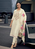 Viscose Jacquard Embroidered Kurta Set (ASC)