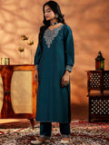 Pure Vichitra Silk kurti (ASC)