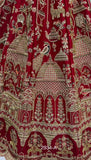 Premium Handwork Bridal Lehenga Choli with Double Dupatta (RO)