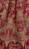 Premium Handwork Bridal Lehenga Choli with Double Dupatta (RO)