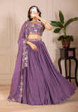 Premium Star Fox Georgette Embroidered Lehenga Set Royal Threads