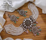 Brass KESH494 10 Necklaces Bridal