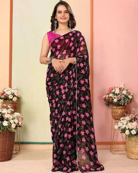 Georgette Saree