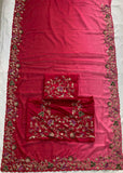 Georgette Embroidered Saree