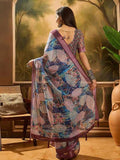Linen KESH553 128 Silk Saree