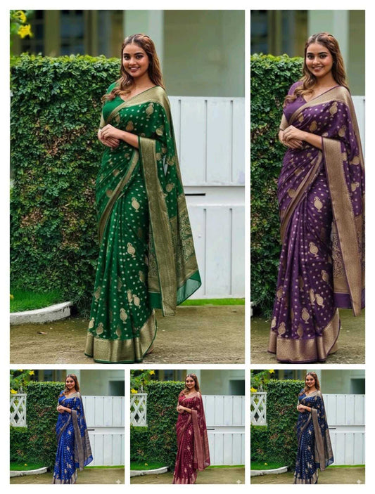 Banrasi Silk (Lichi Silk KESH577 VANDANA)