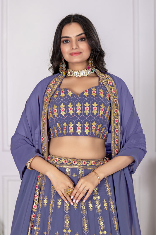 Royal threads lehenga collection Fox Georgette
