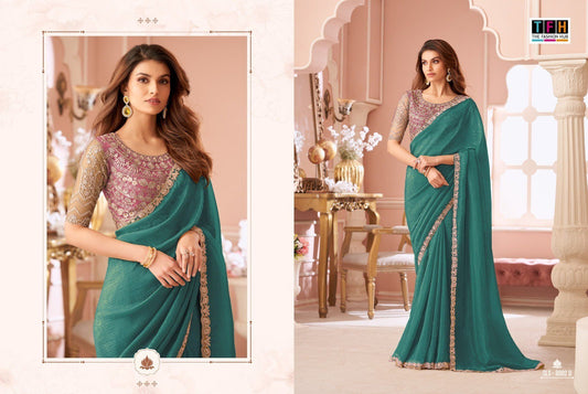 Salsa Style Hits | SLS-8002 Sunshine Georgette Saree (RO)