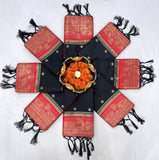 Pure Golden Zari Banarasi Silk Saree (RO)