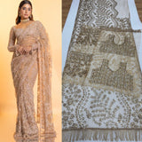 Trending Heavy Butterfly Net Saree with 5mm Sequins Embroidery – Full Work (RO)