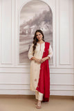 Chanderi & Vichitra Silk Embroidered Suit Set (RO)