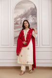 Chanderi & Vichitra Silk Embroidered Suit Set (RO)