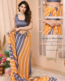 Georgette Party Wear Saree