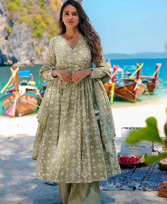 Anarkali Cotton Kurti (GFHBP)