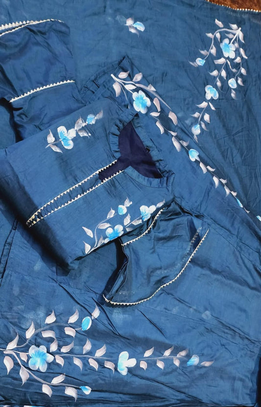 Chanderi Lehenga Set (GFHBP)