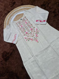 Viscose Jacquard Embroidered Kurta Set (ASC)