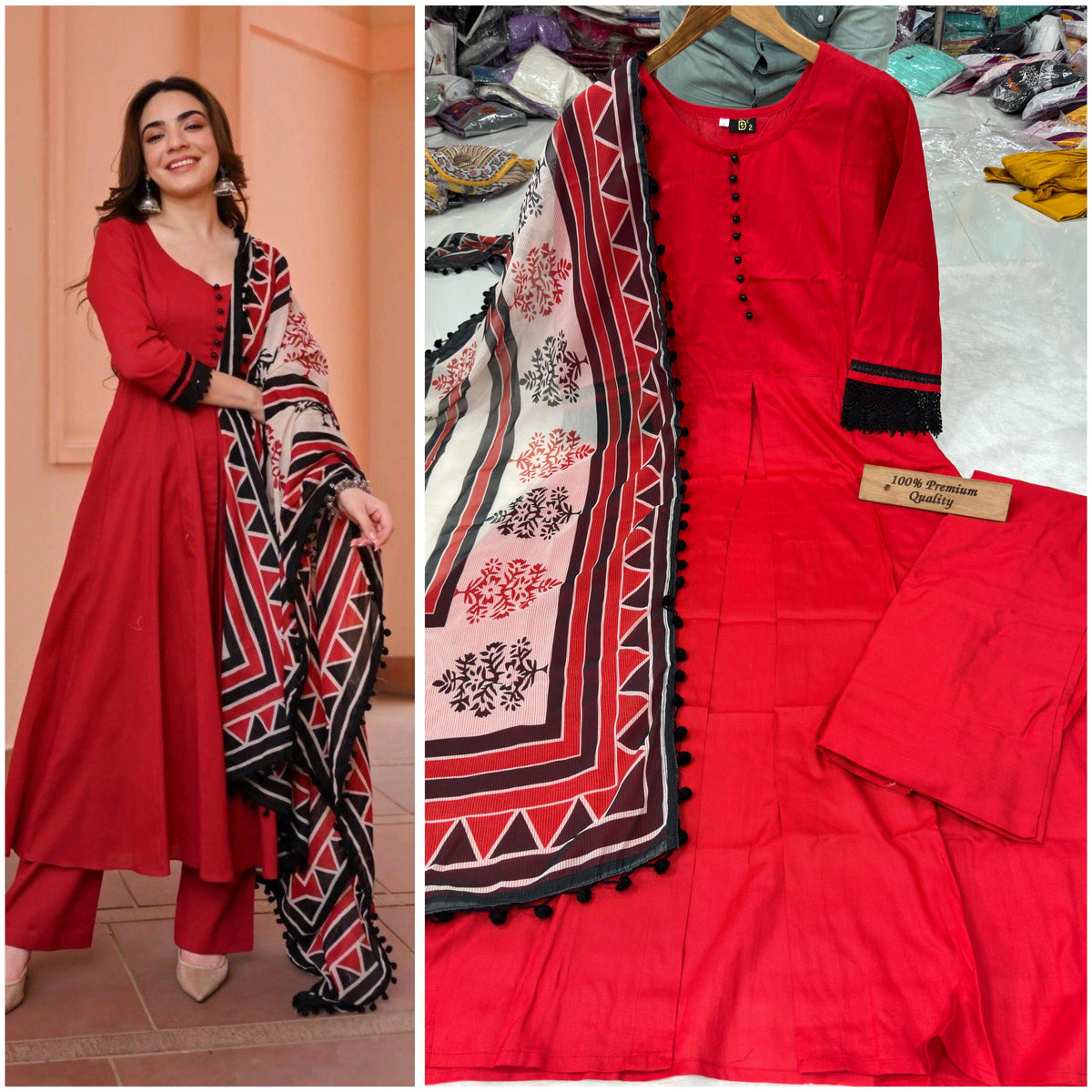 Pure RAYON COTTON suit (GFHBP)