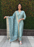 Roman Silk Kurti Set (ASC)