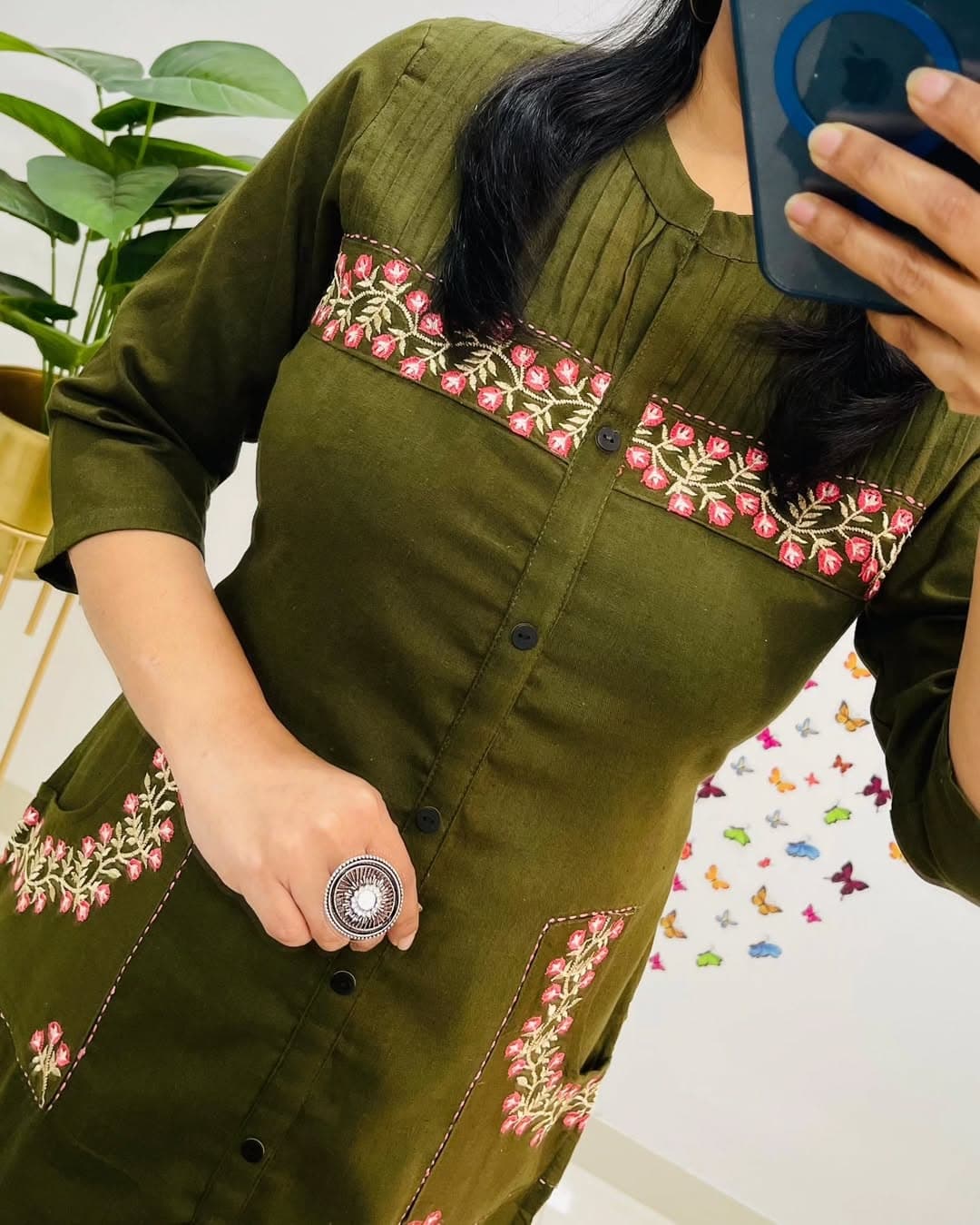 Designer Straight Kurti & Palazzo Set (GFHBP)