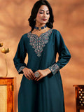 Pure Vichitra Silk kurti (ASC)