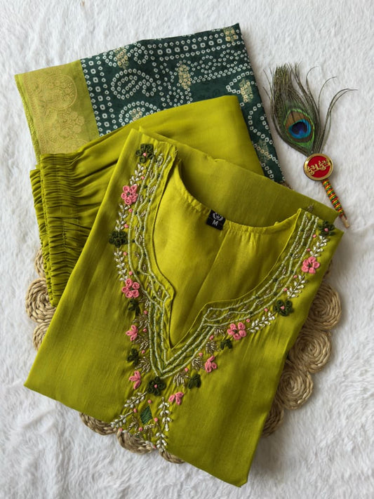 Roman Silk kurti (ASC)