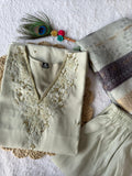 Roman Silk Kurta Set with Heavy Chanderi Dupatta (ASC)