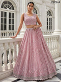 Pink Partywear Lehenga Choli With Dupatta (RO)