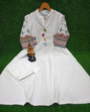Cotton Flex Kurti Set with Sequins Embroidery (GFHBP)