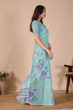 Georgette KESH554 FLOWER Fancy Saree