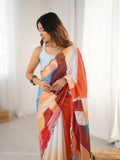 Chinon KESH595 81  Ready To Wear Saree
