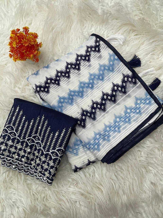 Bandhani Chiffon RIN124 RIE44