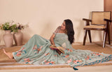 Georgette KESH554 FLOWER Fancy Saree