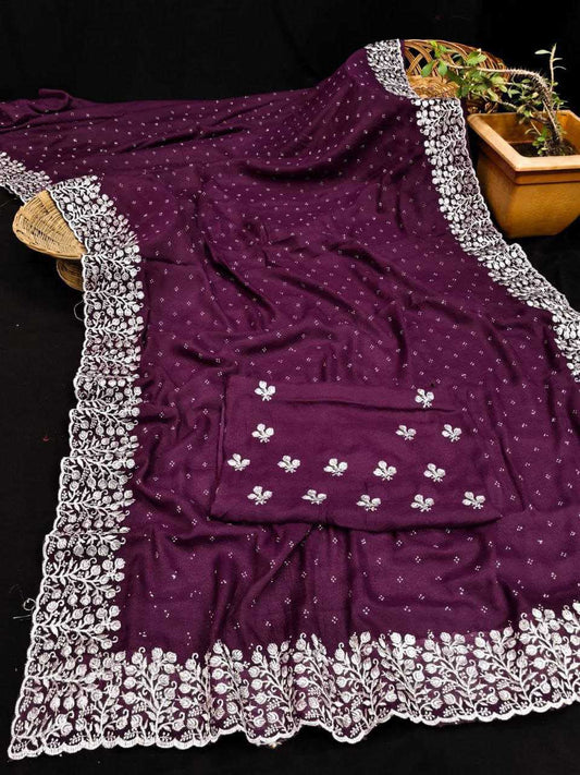 Georgette Fancy Saree