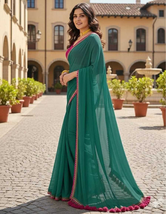 Georgette Designer Saree