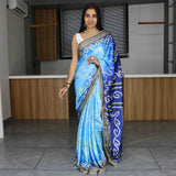 Bandhani Satin RIN119 GRO11 Saree