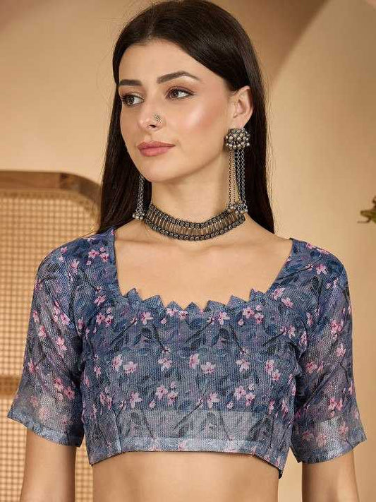 Cotton Designer Printed Saree