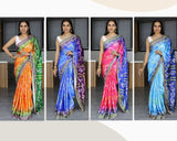 Bandhani Satin RIN119 GRO11 Saree