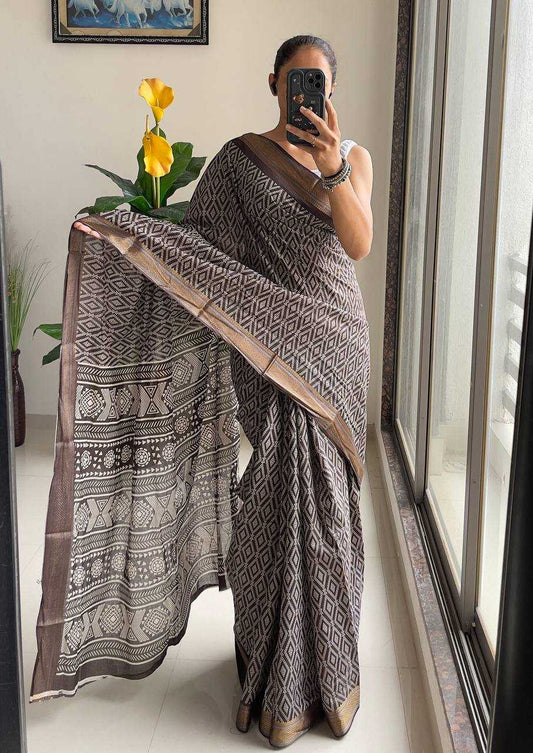 Bandhini Silk RIN229 Saree