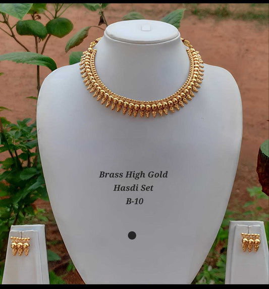 Brass KESH193 Choker Necklace