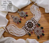 Brass KESH494 10 Necklaces Bridal