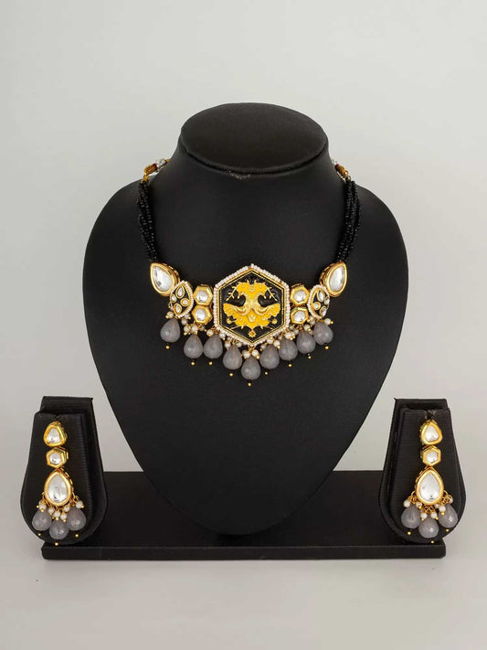 Brass KESH105 NK4507  Choker Necklace