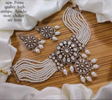 Brass KESH494 10 Necklaces Bridal