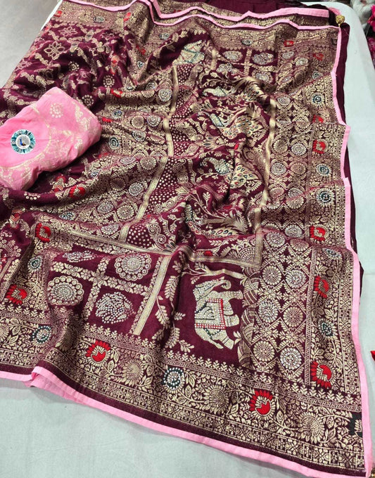 Dola Silk KESH584 LAKSHITA Designer Party Wear Traditional Saree