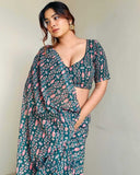 Georgette Printed Saree