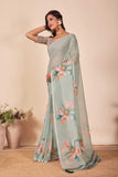 Georgette KESH554 FLOWER Fancy Saree